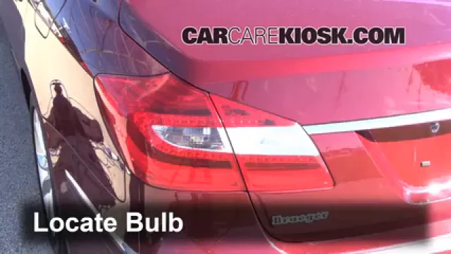 2013 Hyundai Genesis 3.8 3.8L V6 Luces Luz trasera (reemplazar foco)